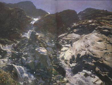 John Singer Sargent Glacier Streams-The Simplon (mk18) China oil painting art